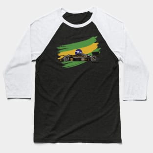 Ayrton Senna's Lotus 97T Formula 1 racecar by @axelrosito Baseball T-Shirt